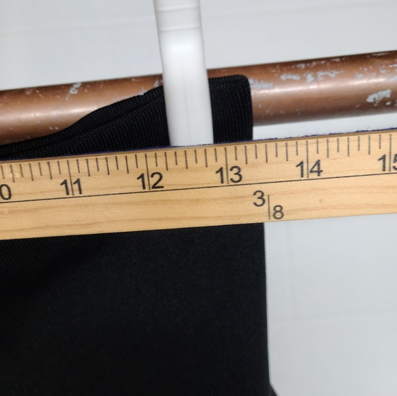 Emerson Lang Elegant Chic Black Balloon Midi Bubble Skirt Size Med - Picture 8 of 8